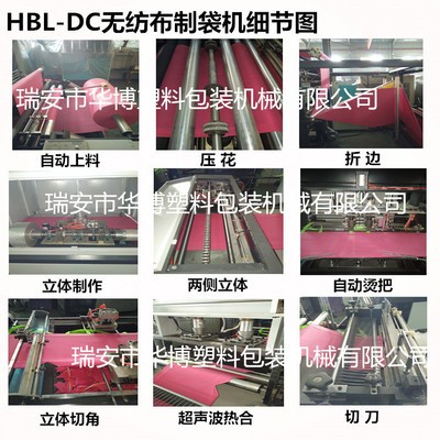 无纺布制袋机 立体袋无纺布制袋机 无纺布五合一制袋机图2