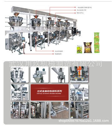 武汉用玖420一体电子称包装机 糖果 虾条 瓜子 核桃 馋豆包装机图3