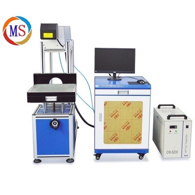 工业出口激光镭雕机CO2二氧化碳打标机 紫外线UV打码飞行喷码刻字图2