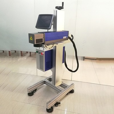 在线光纤激光喷码机飞行激光打标机塑料包装袋打码机激光打码机图4