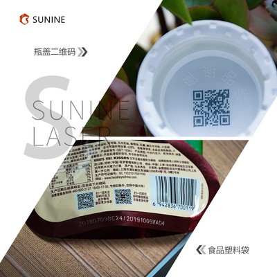 翔声CO2激光打标机 塑料袋矿泉水瓶包装盒飞行二氧化碳激光喷码机图2