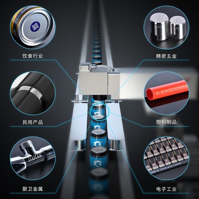 翔声CO2激光打标机 塑料袋矿泉水瓶包装盒飞行二氧化碳激光喷码机图4