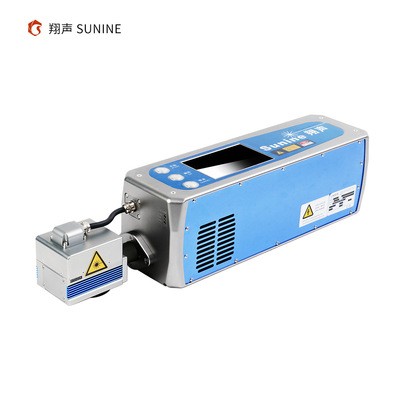 翔声CO2激光打标机 塑料袋矿泉水瓶包装盒飞行二氧化碳激光喷码机图3