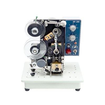 厂家直销HP-280色带打码机食品包装袋印码机 自动色带热打码机