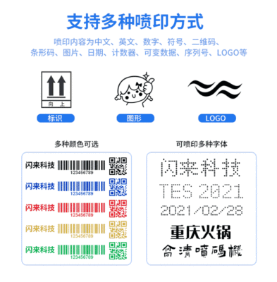 喷墨打码机 全自动智能分页喷码机 标示机图2