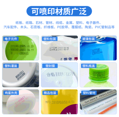 喷码机流水线 全自动食品打生产日期批号二维码 喷码打码机图3