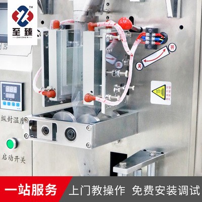 全自动固体包装机 袋装封口机 水果面包包装机 三边封立式包装机图2