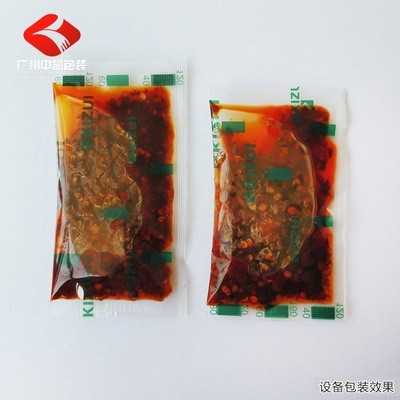 直供液体包装机 食品酱体、沙拉酱、蜂蜜食用油小袋试用装包装机图2