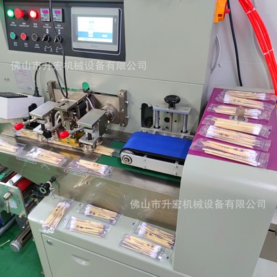 全自动棉签包装机 自动点数棉签包装械 消毒棉签自动下料包装机图3
