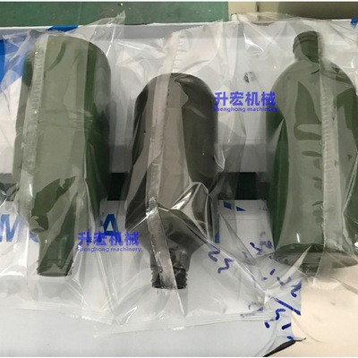 三伺服塑料瓶子包装机 化妆瓶全自动套袋机 香水瓶包装机械设备图2