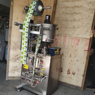 厂家直发灌装机液体包装机酱料包装机 全自动三边封液体包装机图4