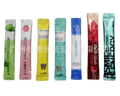 广州佳德生产厂家异形袋背封圆角漱口水包装机多列异形包装机图3