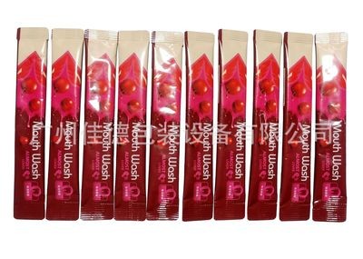 广州佳德生产厂家异形袋背封圆角漱口水包装机多列异形包装机图4