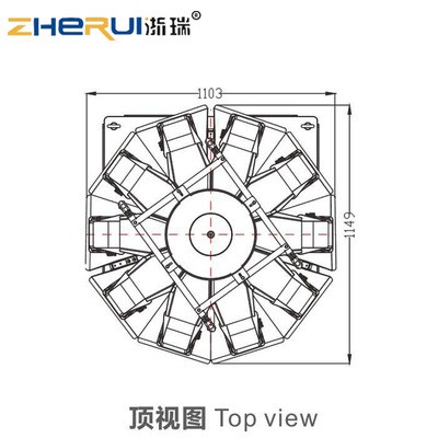 厂家供应双开门10斗微电脑组合秤（花纹板）各类食品微电脑组合秤图3