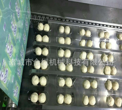 全自动章鱼小丸子真空包装机 上下覆膜连续拉伸膜真空包装封口机图3
