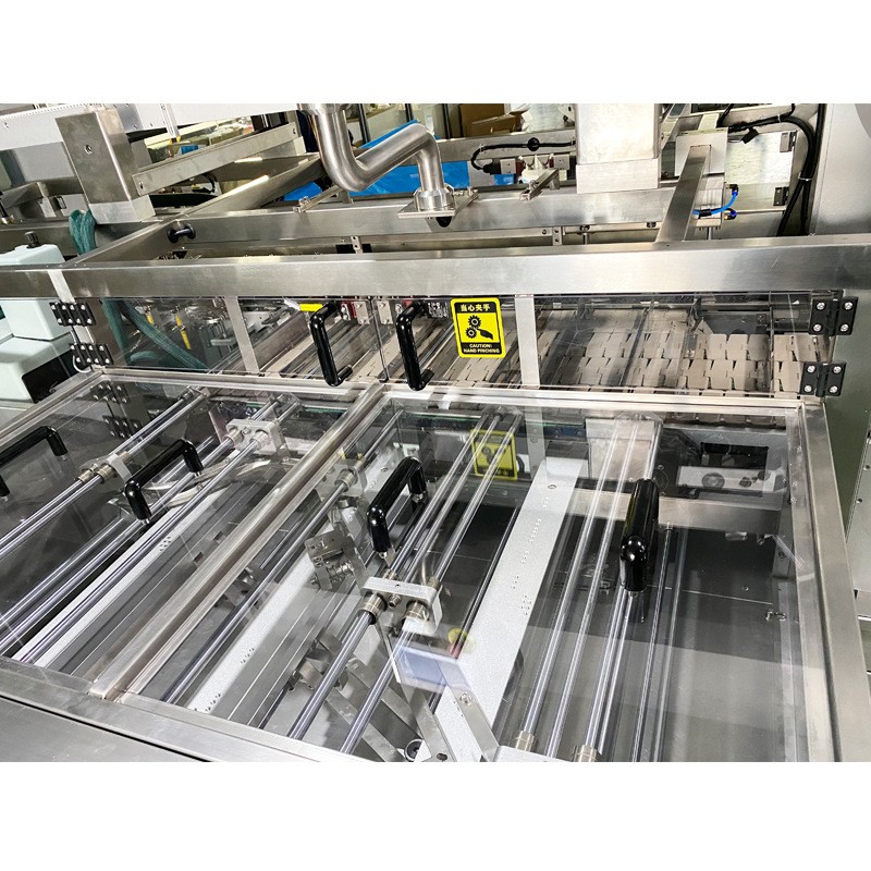 牙膏高速装盒机 定制自动纸盒包装机械设备装盒机 日用品装盒机图5