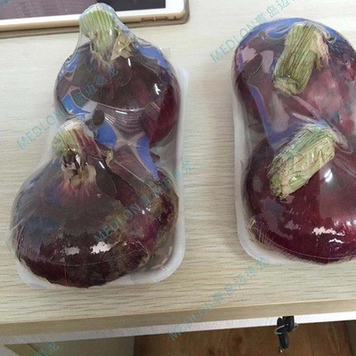 迈德龙蔬菜收缩膜包装机 超市专柜蔬菜保鲜包装设备全自动包装机图2