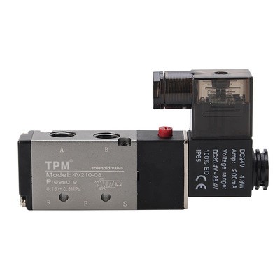 朝日TPM气动常闭电磁阀水阀AC220V气阀DC24VDC12V2分3分4分6分1寸图4