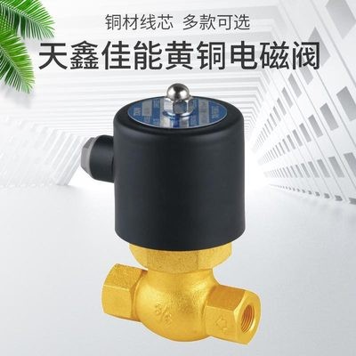 天鑫厂家常闭脉冲电磁阀 螺纹黄铜电磁阀脉冲阀水阀电磁水阀图2