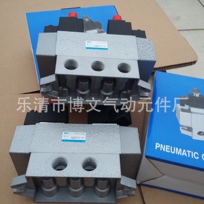 1寸DN25三位五通电磁阀 K35D2-25双电控滑阀AC220V DC24V图4