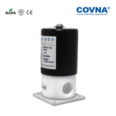 科威纳 PTFE 防腐电磁阀 膈膜强酸强碱电磁阀图4