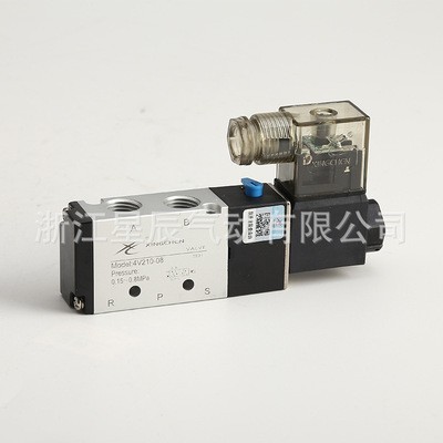 现货供应星辰性能稳定电磁阀4V210-08-DC24V五口二位气动电磁阀图3