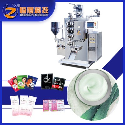 全自动三边封灌装机 四边封袋包装机 化妆品液体粘体灌装包装机图2