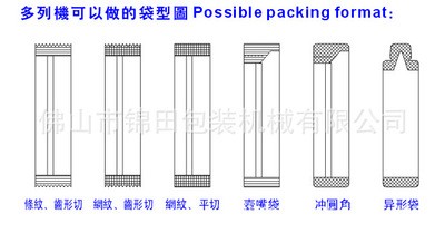 圆角粉剂多列包装机 多列立式包装机械厂家批发直供图4
