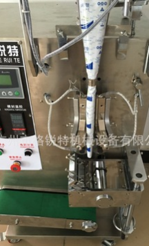 三边封复合膜袋装自动制袋封口包装机 全自动食品/医药颗粒包装机图4