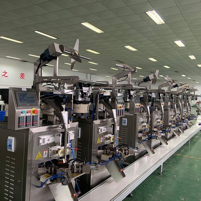 全自动包装机复合膜三角包 配套式颗粒全自动包装机厂家批发供应图4