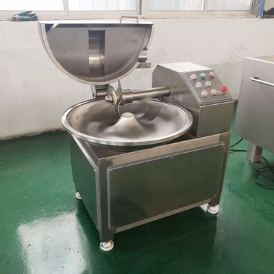 小型斩拌机器肉泥鱼糜乳化设备葱姜蒜辣椒斩碎机肉丸馅料斩浆机图3