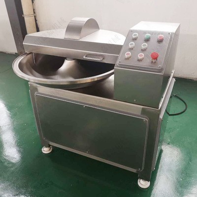 小型斩拌机器肉泥鱼糜乳化设备葱姜蒜辣椒斩碎机肉丸馅料斩浆机图2