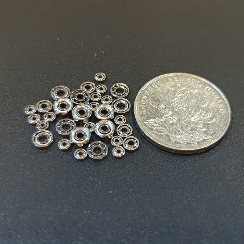 高速旋转静音微型滑板轴承 1*3*1钟表玩具专用轴承深沟球轴承图2