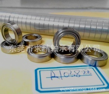 供应微型英制轴承 R1038ZZ 9.525*15.875*3.96 黑色胶盖 R1038RS图1