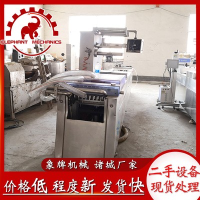 二手拉伸膜包装机 卤蛋鸭蛋连续真空打包设备 泡脚凤爪封口机图3