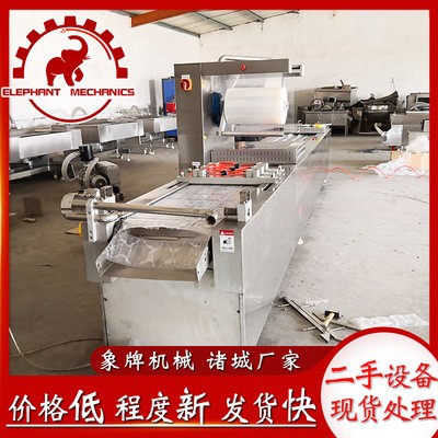 二手拉伸膜包装机 卤蛋鸭蛋连续真空打包设备 泡脚凤爪封口机图4