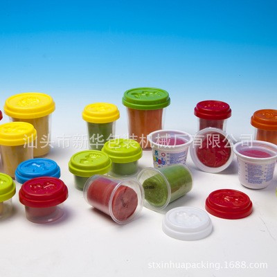 全自动塑料果冻杯液体膏体固体酸奶巧克力冰淇淋全自动灌装封口机图2
