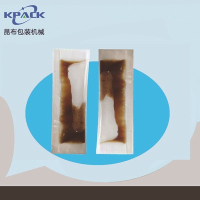 昆布芝麻酱小型包装机 全自动立式酱料包装机 膏体豆瓣酱包装设备图2