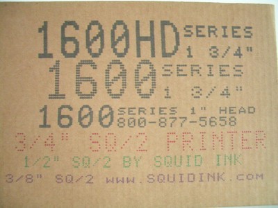 喷码机 大字符喷码机 仕贵宝 squid SQ/2-7 美国进口大字机图2