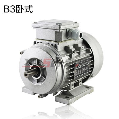 秀仕铝壳电机YS7124|0.37KW三相异步电动机380V交流马达电机1400图2