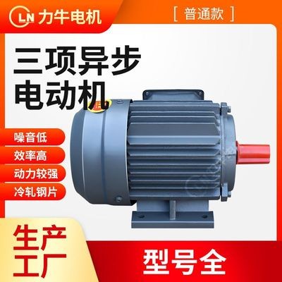 现货三相异步电机Y112M-2级-4KW二级电机全铜线 铜芯三相电机图5