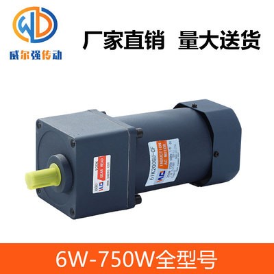 威尔强定速电机220v齿轮定速马达6-300W厂家销售微型交流齿轮电机图3