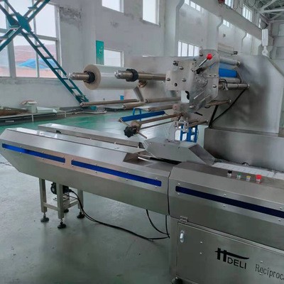 自动枕式蔬菜包装机吸塑封切机 PVC热缩膜机果冻包装机月饼封口机图2