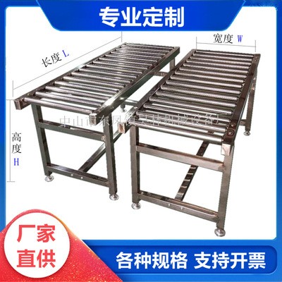 无动力滚筒移动输送机快递流水线输送线装车卸货传送带小型输送带图3