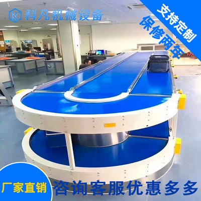 环形转弯机输送机输送带圆形传送带食品传送带循环流水线传送机图3