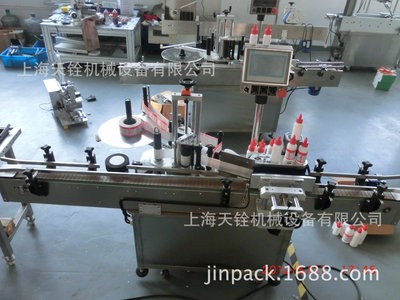 全自动贴标机 玻璃瓶 塑料瓶 饮料瓶 铁罐不干胶圆瓶贴标机图3