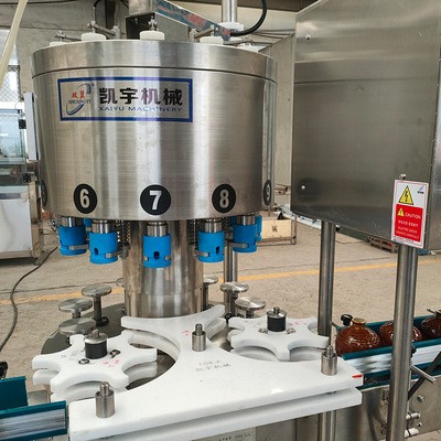 液体灌装机 酒水灌装机 12头电子定量白酒黄酒灌装机厂家定制图3