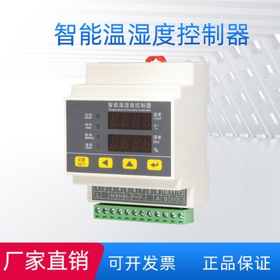 温湿度控制器智能检测仪测量温度露点湿度传感器数显表