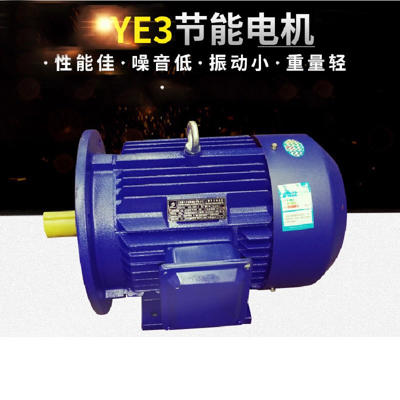 江苏新大力三相异步电动机YE3-112M-4 4KW380V立式卧式铜芯线圈图5