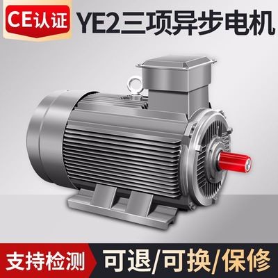 支持做卧式三相异步电动机160L-6极 全铜YE2三相异步电机图1